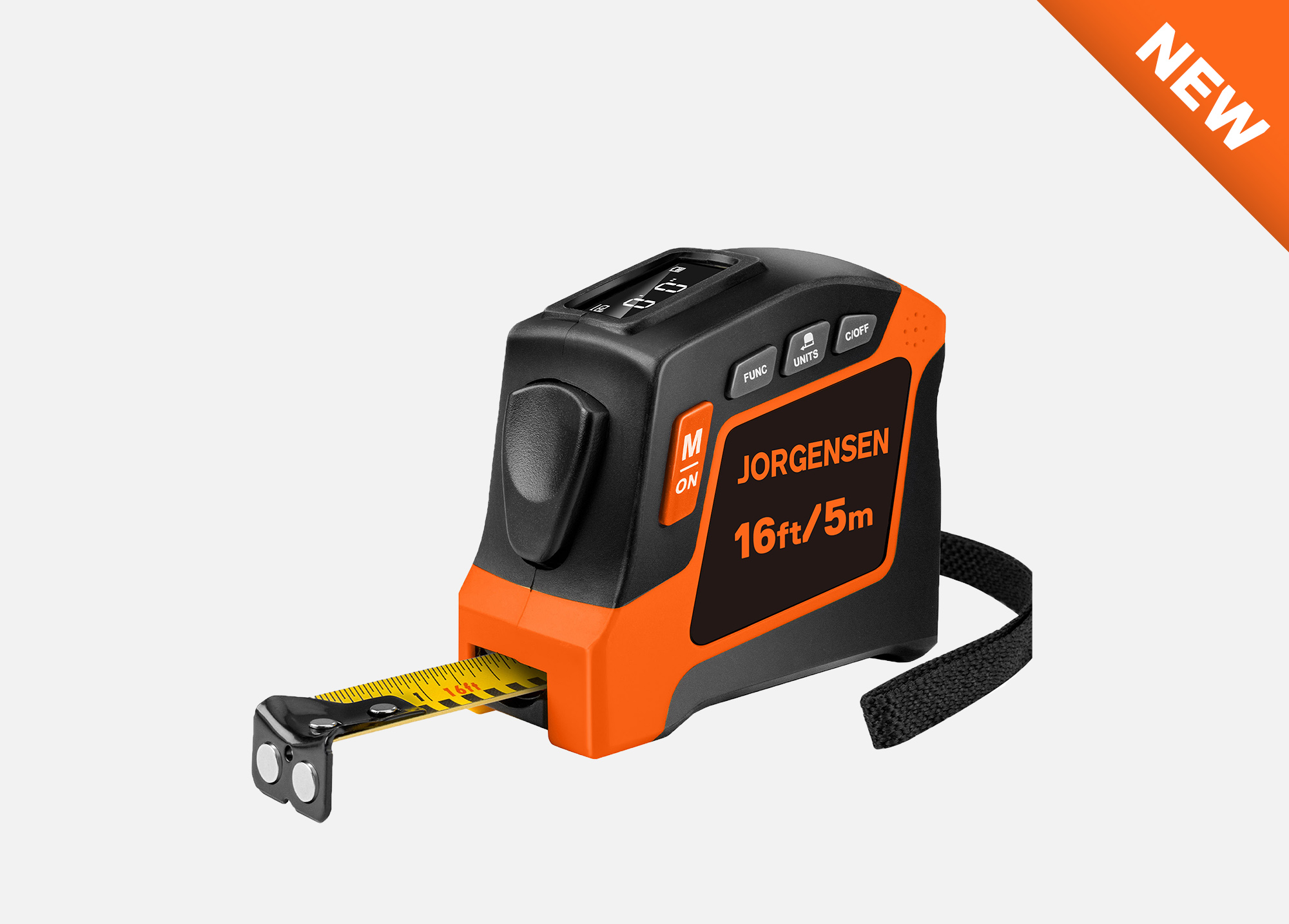 Digital Tape Measure – 16ft (5m)
